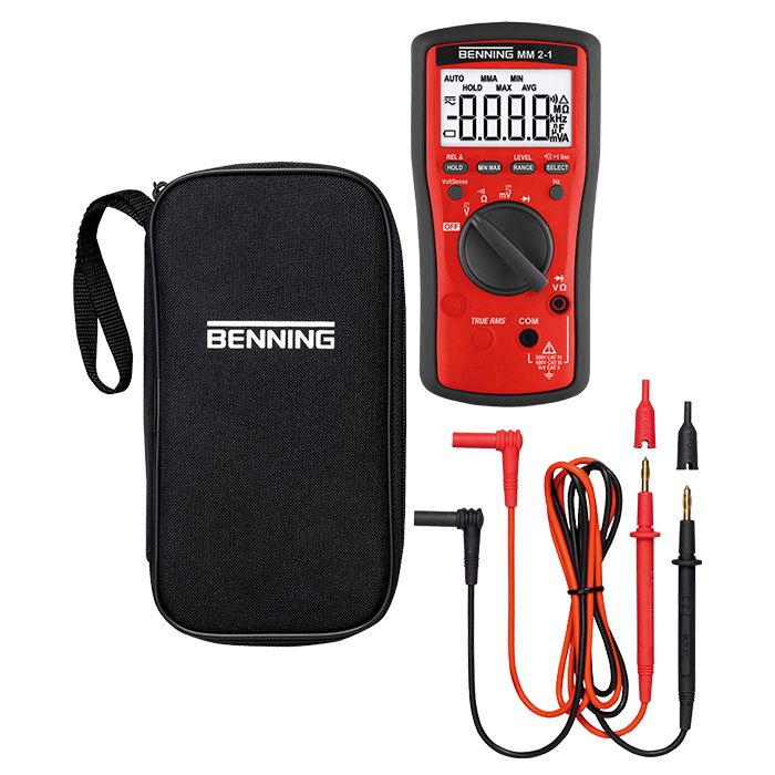 Benning MM 2-1 Digitale Multimeter TRUE RMS