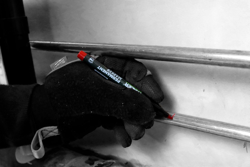 TRACER Markeerstift APMK1 zwart, rood, blauw