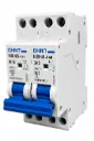Chint installatieautomaat 1-fase, 2-polig+2nul 16A B-kar 6kA (NBH8-40H 2P2N B16) - 260081
