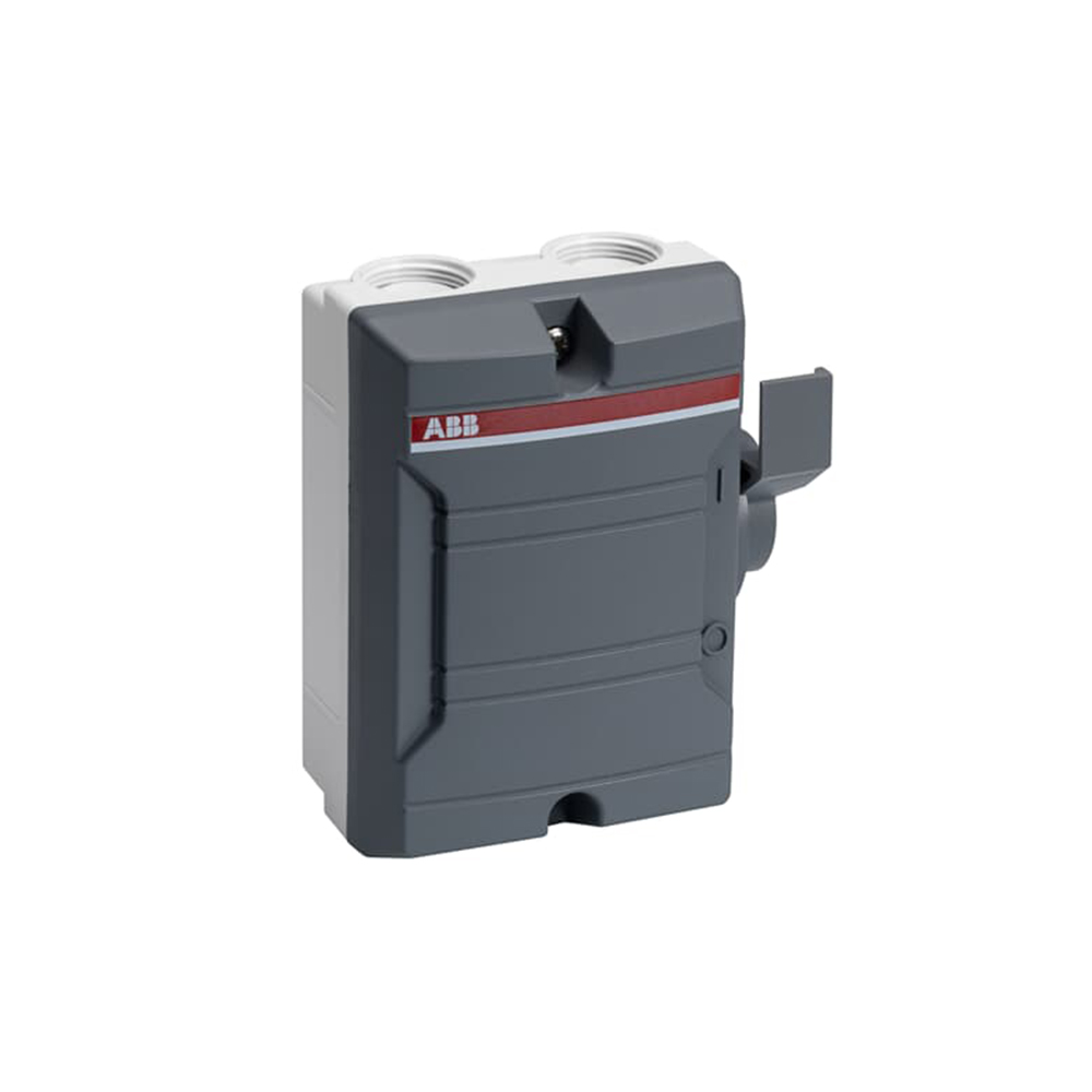 ABB werkschakelaar 2P 25A donkergrijs (BW225DP)