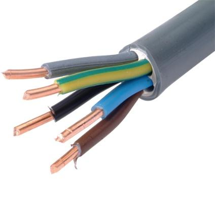 [MFQ-023-0105860] XVB 5x6mm² kabel CCA | haspel 100 meter