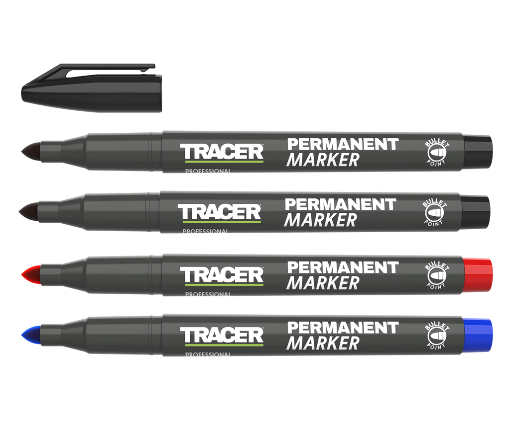 Tracer Markeerstift APMK1 zwart, rood, blauw