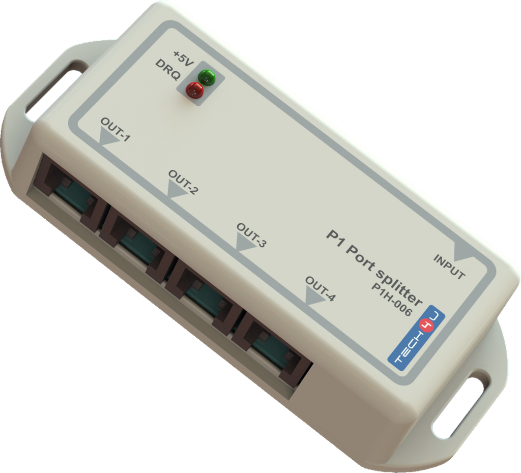 [MFQ-023-0106094] Tech4U P1 poort splitter 4x (P1H-006-C) 
