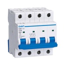 Chint installatieautomaat 3-fase, 3-polig+nul 63A B-kar 6kA (NB1-63 3PN B63) - 181133