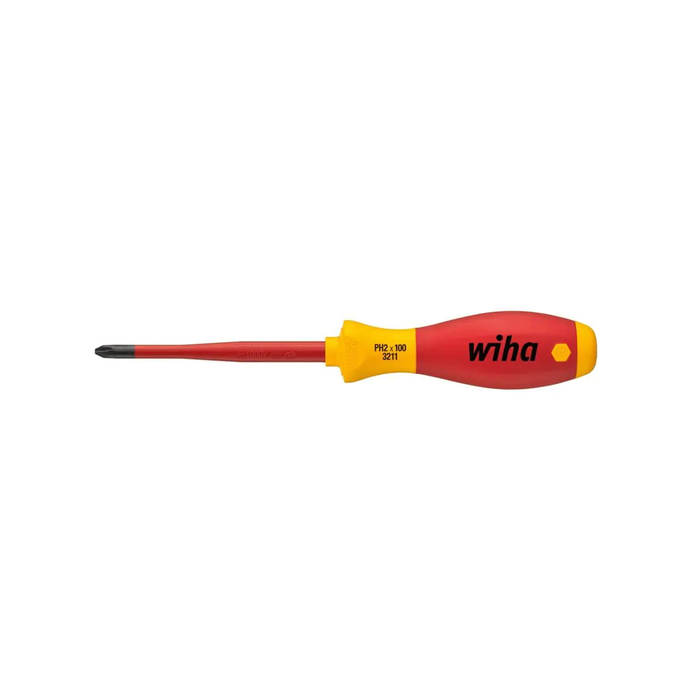 WIHA Kruiskopschroevendraaier VDE Philips 1000V 321N PH1x80