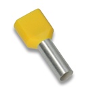 Adereindhuls 6mm^2, 14mm hulslengte, twin, per 100 stuks 