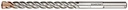 Bohrcraft Hamerboor X-4 snijder SDS-max 45,0 x 570/450mm 26200345057