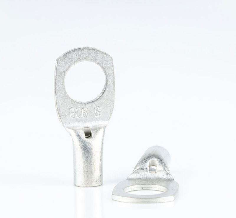 [MFQ-023-0106216] Perskabelschoenen voor koperen geleiders - Ongeïsoleerd - Met inspectiegat - 10mm - 25mm² - 100 stuks