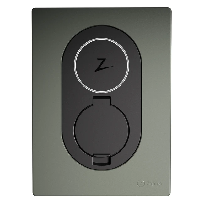 [MFQ-023-0106538] Zaptec Go Front Cover Moss Green