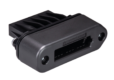 Wieland Cable Zwarte Eindkap/End Cap voor Vlakbandkabel (Z6.564.7053.1)
