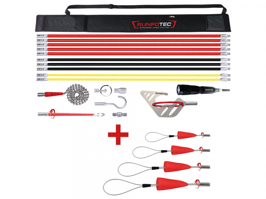 [MFQ-023-0106499] RUNPO ACTIESET Runposticks + Runpofix 4-delige set