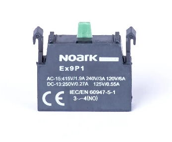 Noark Contactblok – Ex9P1 1NO (normaal-open contact) - 105578