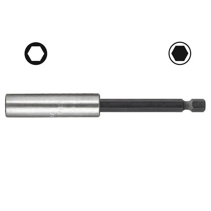 WIHA Magnetische Bithouder 1/4" E 6,3 met Borgring 7143 250mm