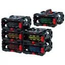 RUNPO CB 260 Kabelbox 6-delig | Modulaire Kabeldispenser | Stapelbaar | Bouwplaats