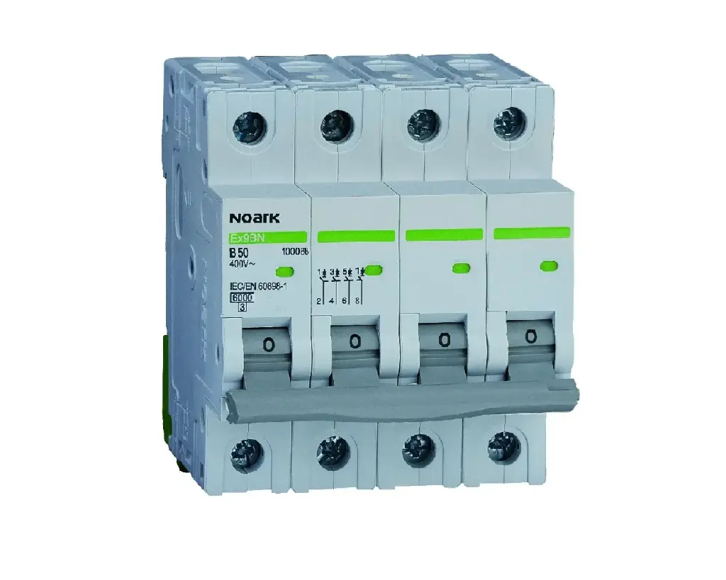 [MFQ-023-0106766] Noark installatieautomaat 3-fase, 4-polig 63A C-kar 6kA (Ex9BN 4P C63) – 100179