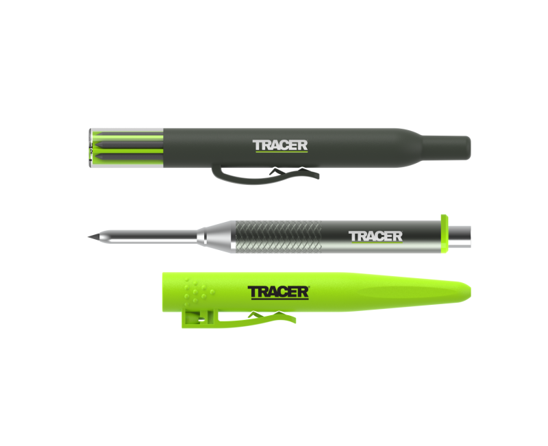 [MFQ-023-0106575] TRACER Pro Metalen Deep Hole Markeerpotlood AMK1-PRO + Navullingen