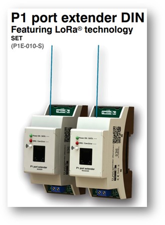 [MFQ-023-0106529] Tech4U P1 Poort Extender - Verlengmodule - DIN-rail (P1E-010-S)