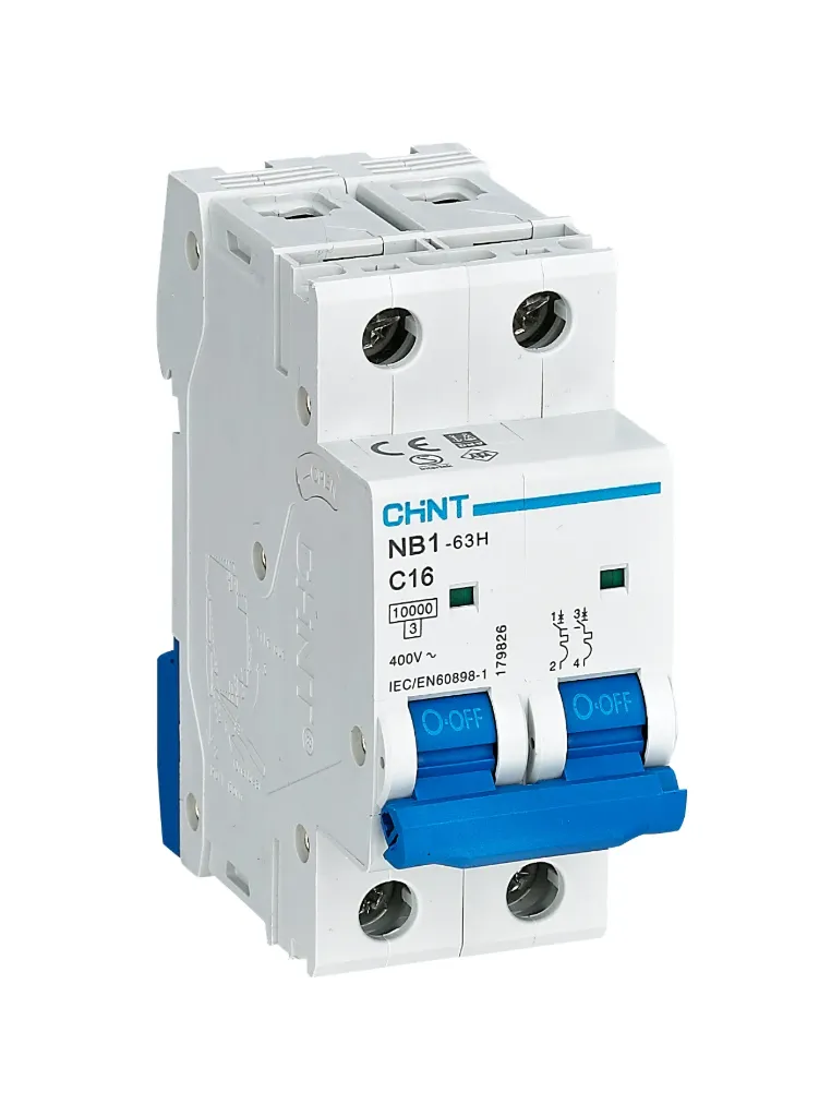 [MFQ-023-0106775] Chint installatieautomaat 1-fase, 1-polig+nul 16A C-kar 10kA DB (NB1-63H 1PN C16) - 181071