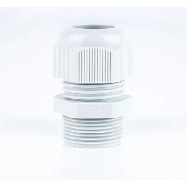 [MFQ-023-0106903] Jacob Wartel met trekontlasting IP68 M25x1,5, PA, Lichtgrijs, doorlaat 11-17mm (per 50 stuks)