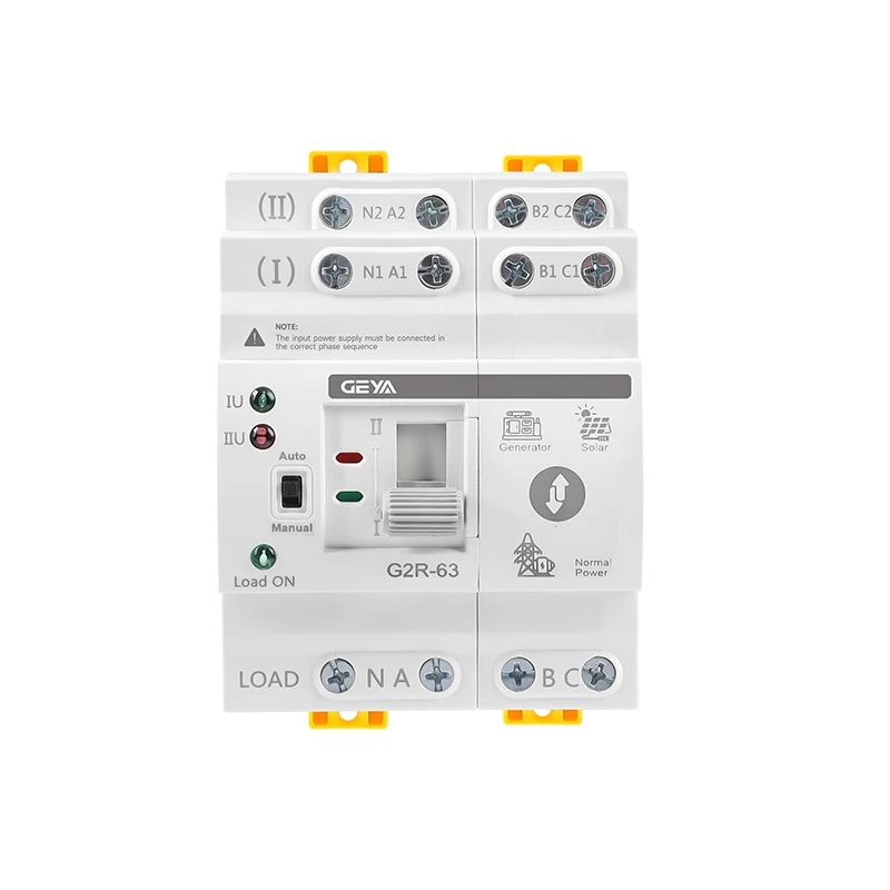 [MFQ-023-0106904] GEYA G2R-63 automatische omschakelaar (ATS) 63A 4-polig 400/230V