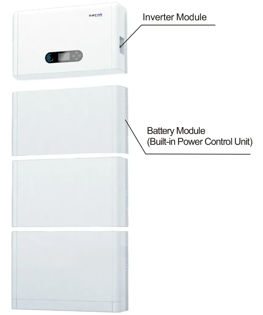 [MFQ-023-0106935] Sofar BTS 15kWh (3x BTS 5K) batterijset met 3-fase ESI 10kW hybride omvormer + 1x BDU