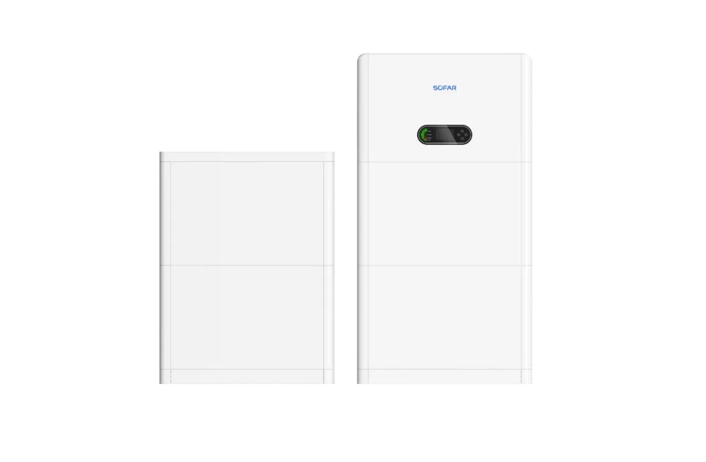 [MFQ-023-0106936] Sofar BTS 20kWh (4x BTS 5K) batterijset met 3-fase ESI 10kW hybride omvormer + 1x BDU