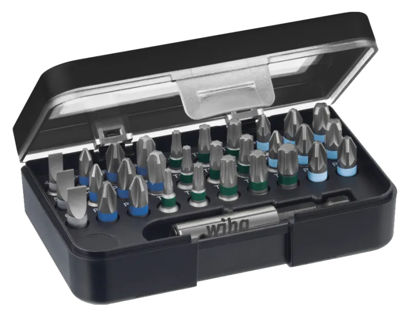 WIHA Bitset Standaard 25 SL/PH/PZ/Inbus/Torx in box , 31-delig