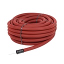 Mantelbuis 75mm rood 50m per stuk - 19132075