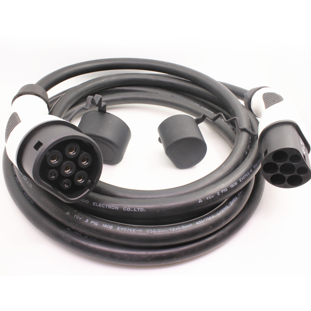 [MFQ-023-0105279] Zencar laadkabel Type 2, 3-fase 32A, 22kW, 4M