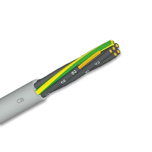[MFQ-023-0105451] YSLY-JZ 4x1,5mm² stuurstroomkabel flex ECA | 100 meter