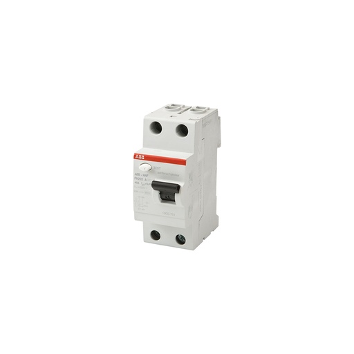 [MFQ-023-0105484] ABB aardlekschakelaar 1-fase, 1-polig+nul 40A 30mA Type A