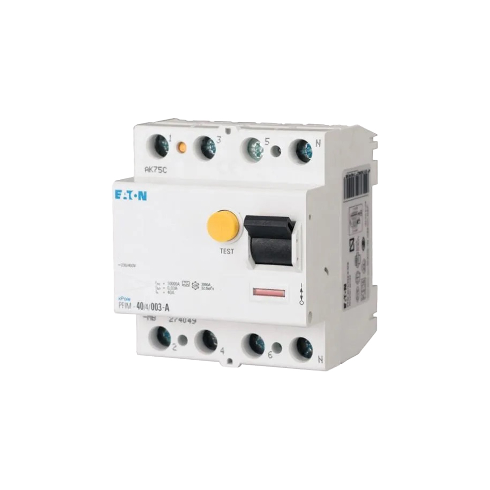 [MFQ-023-0105533] Eaton aardlekschakelaar 3-fase, 3-polig+nul 80A 300mA Type A