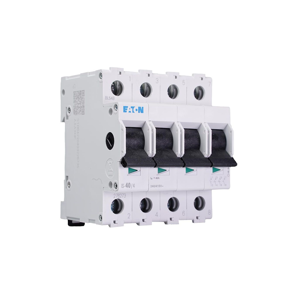 [MFQ-023-0105556] Eaton hoofdschakelaar 3-fase, 3-polig+nul 40A