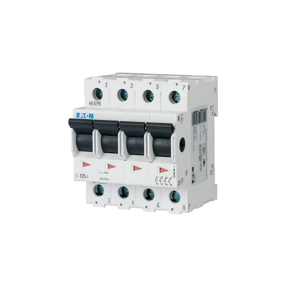 [MFQ-023-0105558] Eaton hoofdschakelaar 3-fase, 3-polig+nul 100A