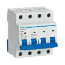 Chint installatieautomaat 3-fase, 4-polig 40A C-kar 6kA (NB1-63 4P C40) - 179749