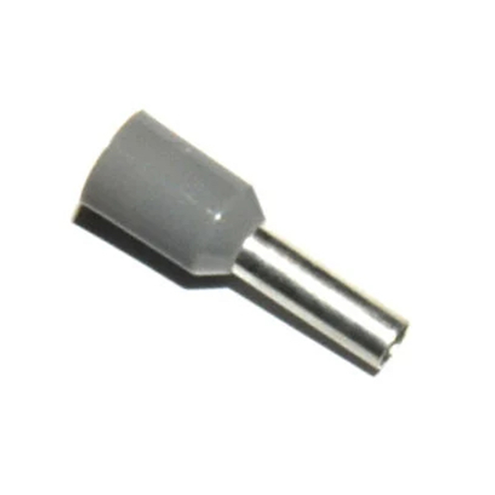 Adereindhuls 4mm², 12mm hulslengte, enkel, per 100 stuks