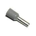 Adereindhuls 4mm², 12mm hulslengte, enkel, per 100 stuks