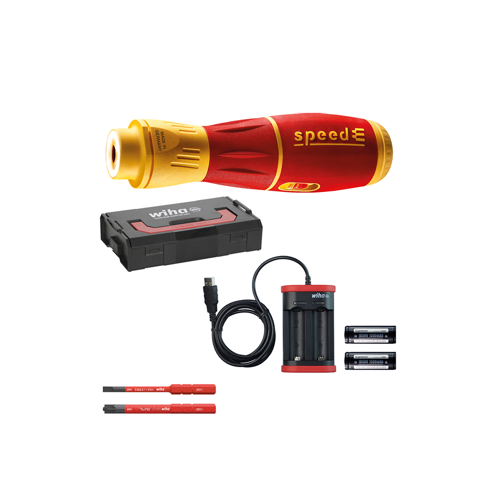 [MFQ-023-0105697] WIHA SpeedE II e-schroevendraaierset