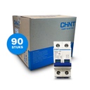 Chint hoofdschakelaar 1-fase, 1-polig+nul 40A (NH4-125-2P-40A) doos (90 stuks) - 398106