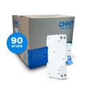 Chint aardlekautomaat 1-fase, 1-polig+nul 20A C-kar 30mA 6kA  doos (90 stuks) (NB2LE-C20) - 689003